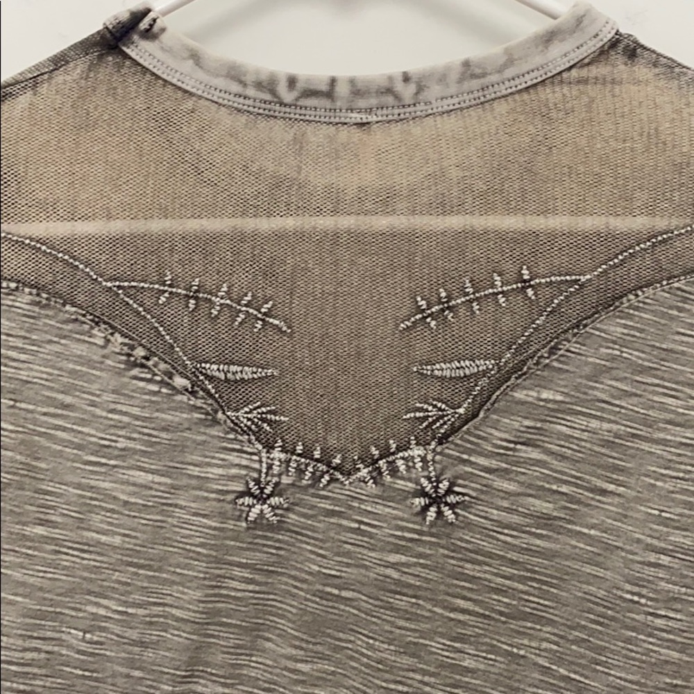 Free People Micha Tee in Gray - Picture 12 of 13